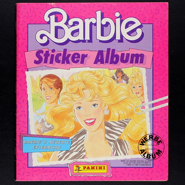 Barbie neueste Erlebnisse Panini Sticker Album