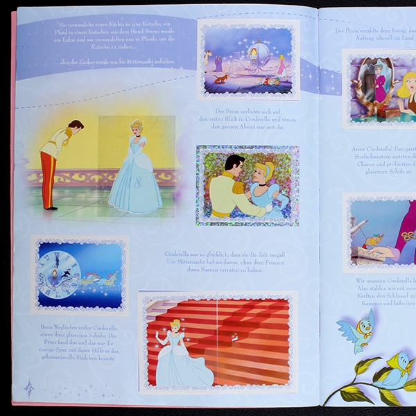 Die Prinzessinnen Panini Sticker Album komplett