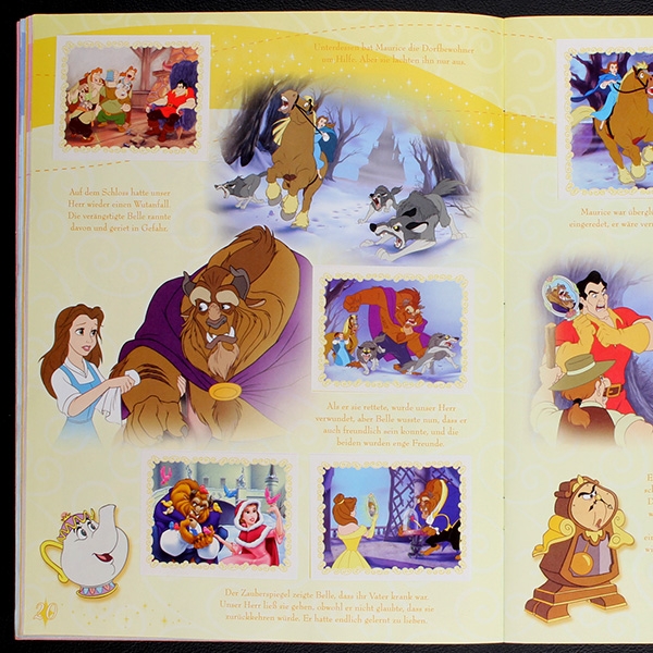 Die Prinzessinnen Panini Sticker Album komplett