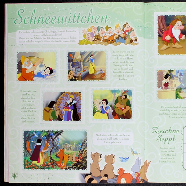 Die Prinzessinnen Panini Sticker Album komplett