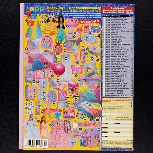 Die Prinzessinnen Panini Sticker Album komplett