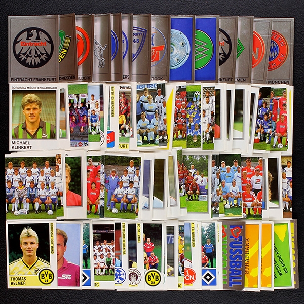Fußball 89 und 92 Panini Sticker