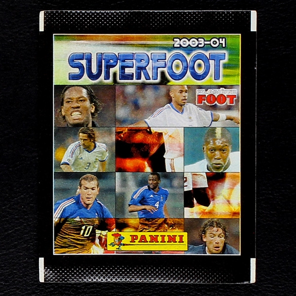 Superfoot 2003 Panini sticker bag