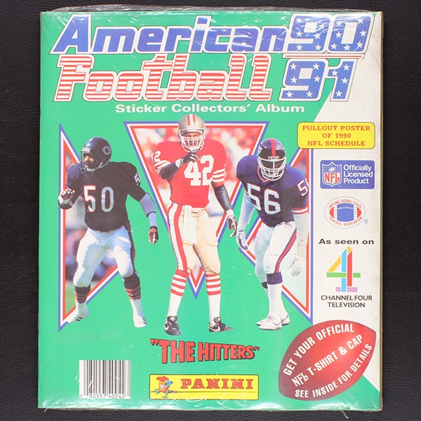 American Football 90 NFL Panini Sticker Album