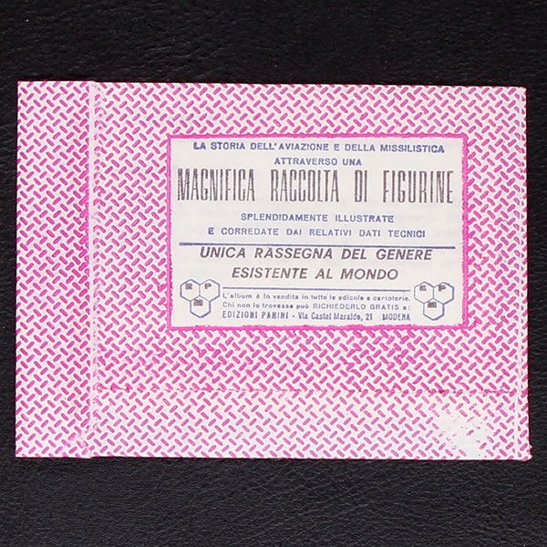 Aerei e Missili 1964 Panini Sticker Tüte - blau