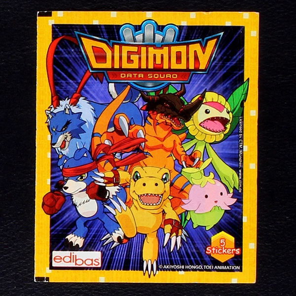 Digimon Edibas Sticker Tüte
