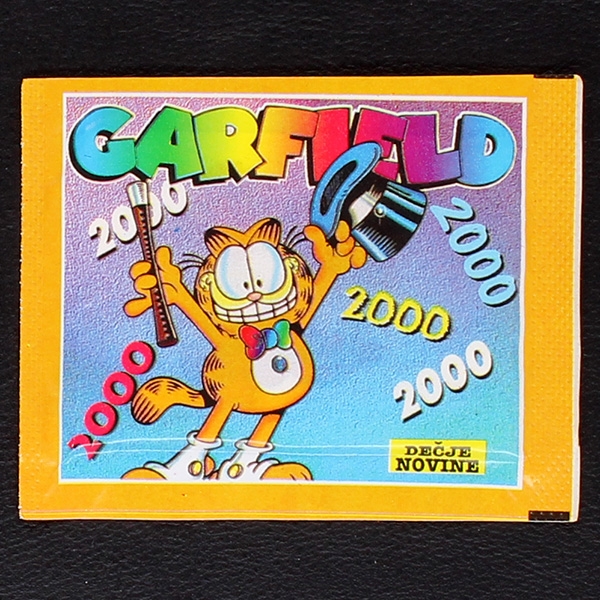 Garfield 2000 Decje Novine Panini Sticker Tüte