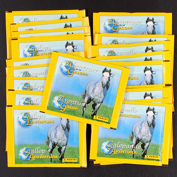 Gallop into Adventure Panini sticker bags