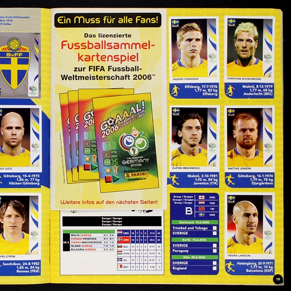 Germany 2006 Panini Sticker Album komplett