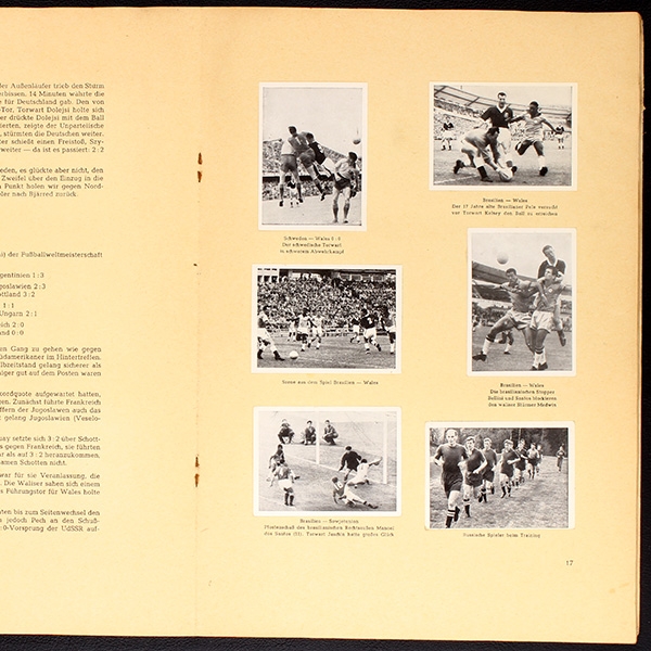 Fußball Weltmeisterschaft 1958 WS-Verlag Album fast komplett - Pele