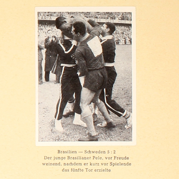 Fußball Weltmeisterschaft 1958 WS-Verlag Album fast komplett - Pele