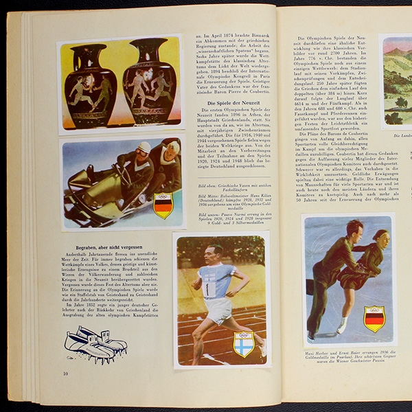 XV. Olympische Spiele 1952 Album komplett