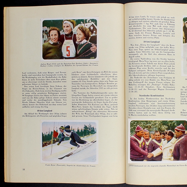 XV. Olympische Spiele 1952 Album komplett