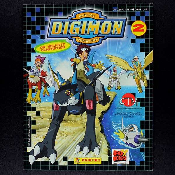 Digimon 2 Panini Sticker Album