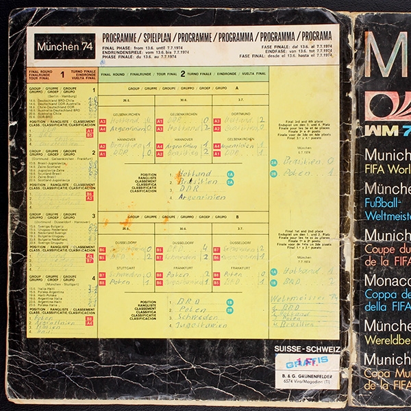 München 74 Panini Sticker Album komplett - lesen