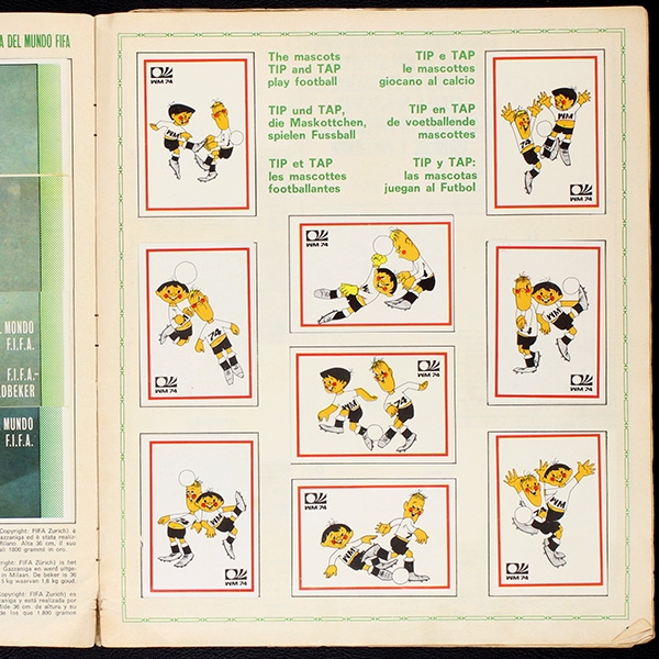 München 74 Panini Sticker Album komplett - lesen