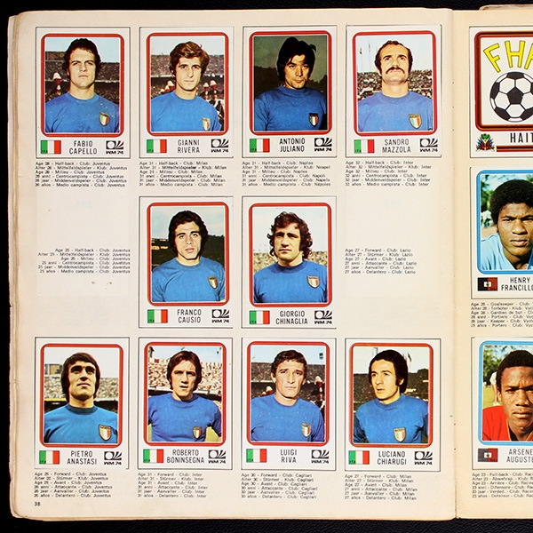 München 74 Panini Sticker Album komplett - lesen