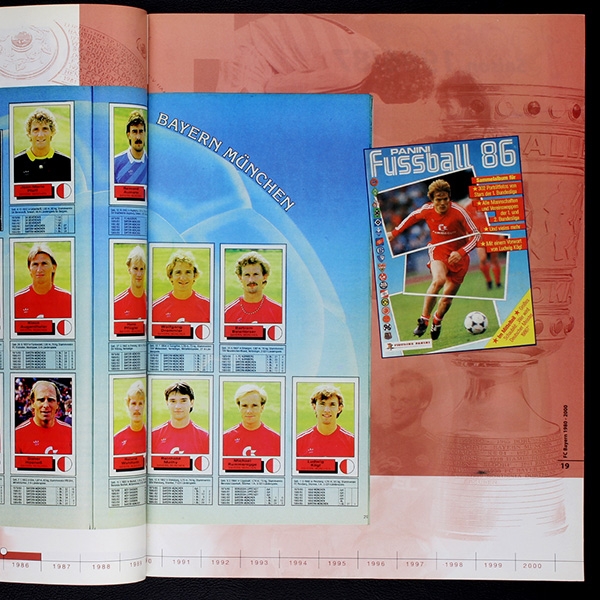 100 Jahre Bayern München Panini Broschüre 1999