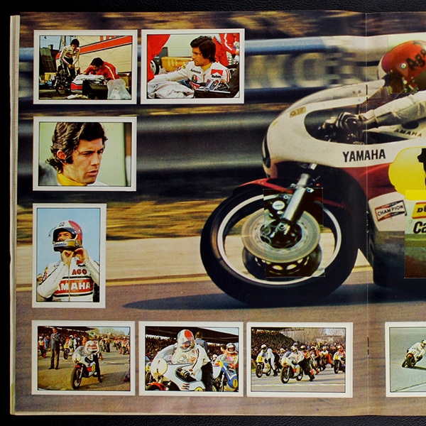 Super Moto Panini Sticker Album komplett