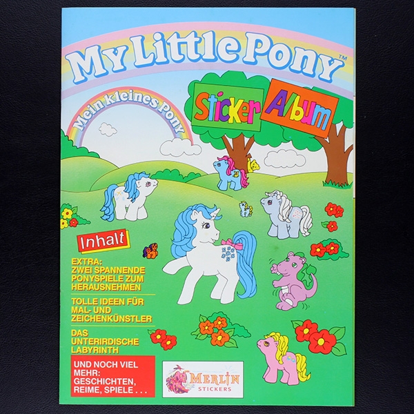 My little Pony Merlin Sticker Album
