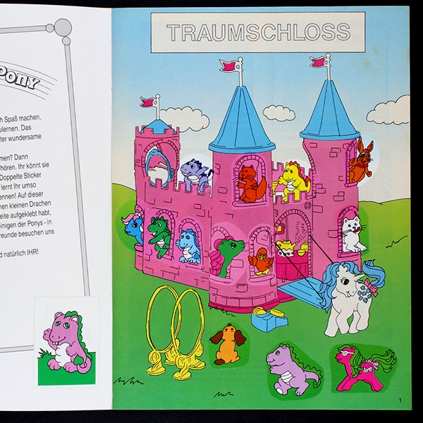 My little Pony Merlin Sticker Album komplett