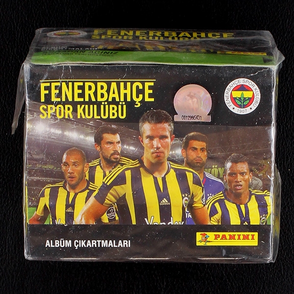 Fenerbahce 2015 Panini Box mit 50 Sticker Tüten