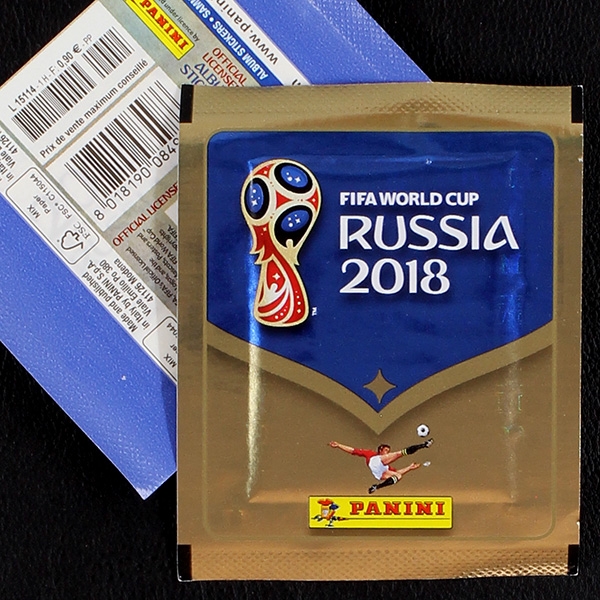 Russia 2018 Panini Sticker Tüte - F