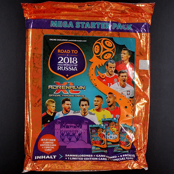 Road to Russia 2018 Panini Adrenalin - Mega Starter Pack