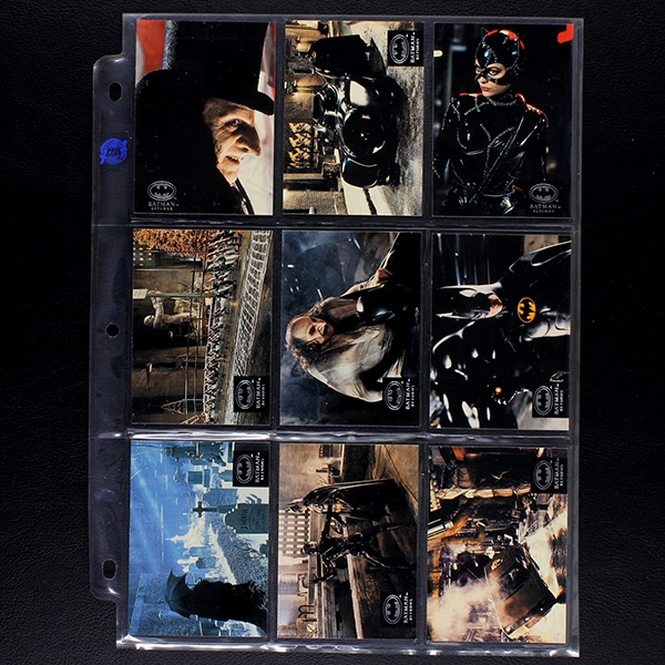 Batman Returns 1991 Topps Trading Cards komplett