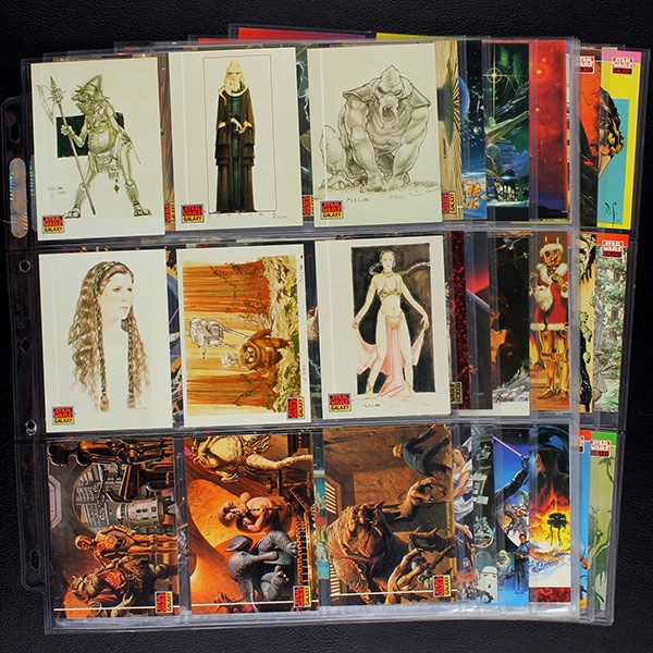 Star Wars Galaxy 1993 Topps Trading Cards komplett