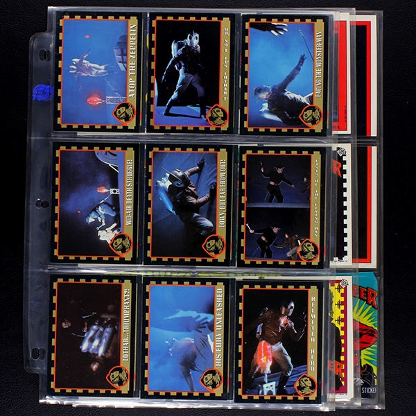 Rocketeer Topps Trading Cards komplett