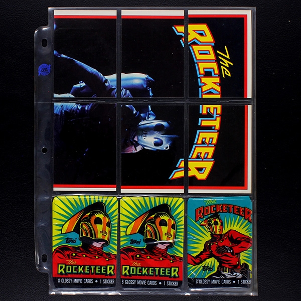 Rocketeer Topps Trading Cards komplett