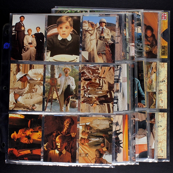 Indiana Jones Chronicles Pro Set 1992 Trading Cards komplett