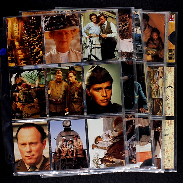 Indiana Jones Chronicles Pro Set 1992 Trading Cards komplett