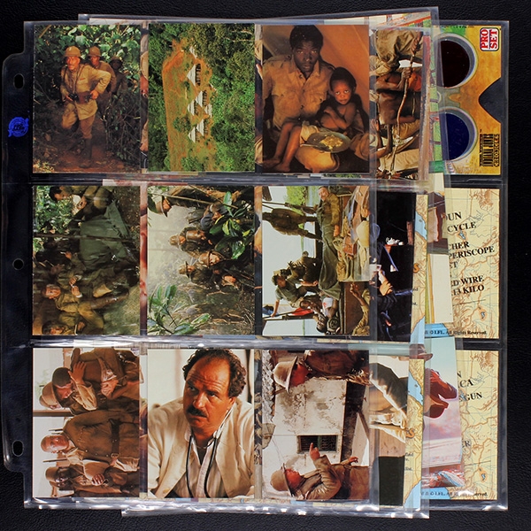 Indiana Jones Chronicles Pro Set 1992 Trading Cards komplett