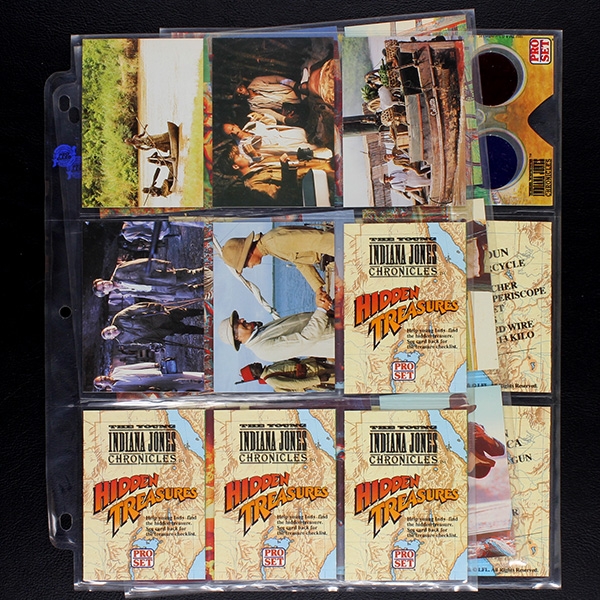 Indiana Jones Chronicles Pro Set 1992 Trading Cards komplett