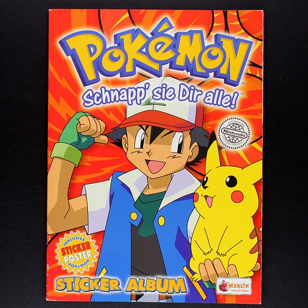 Pokemon Merlin Sticker Album