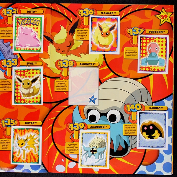 Pokemon Merlin Sticker Album