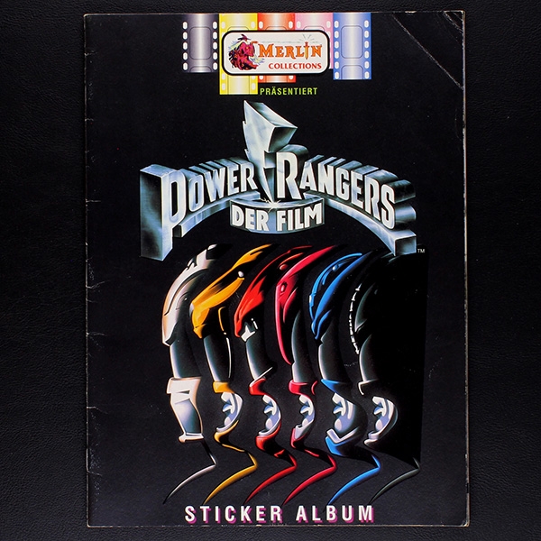 Power Ranger Film Merlin Sticker Album