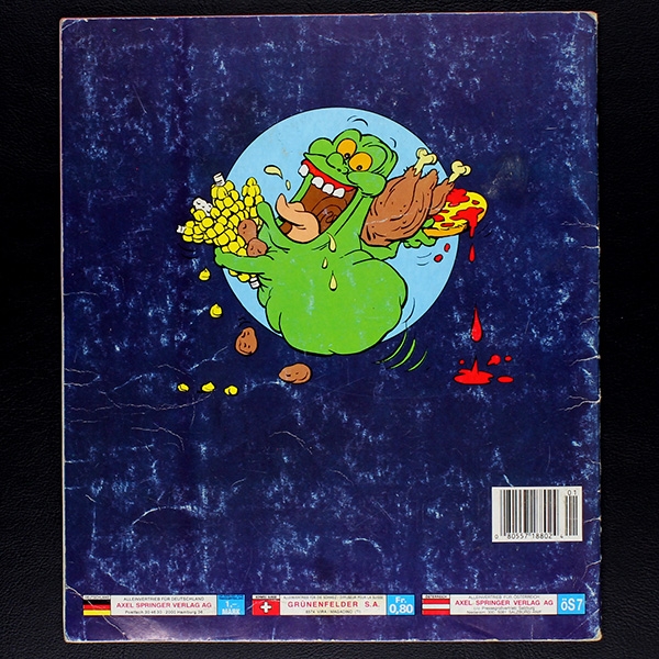 Ghostbusters Panini Sticker Album fast komplett -1
