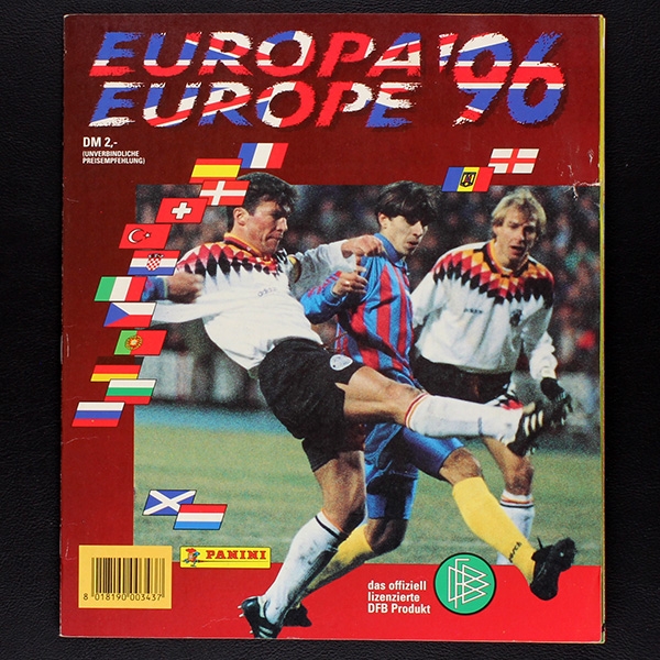 Euro 96 Panini Sticker Album