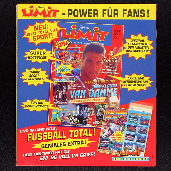 Euro 96 Panini Sticker Album komplett