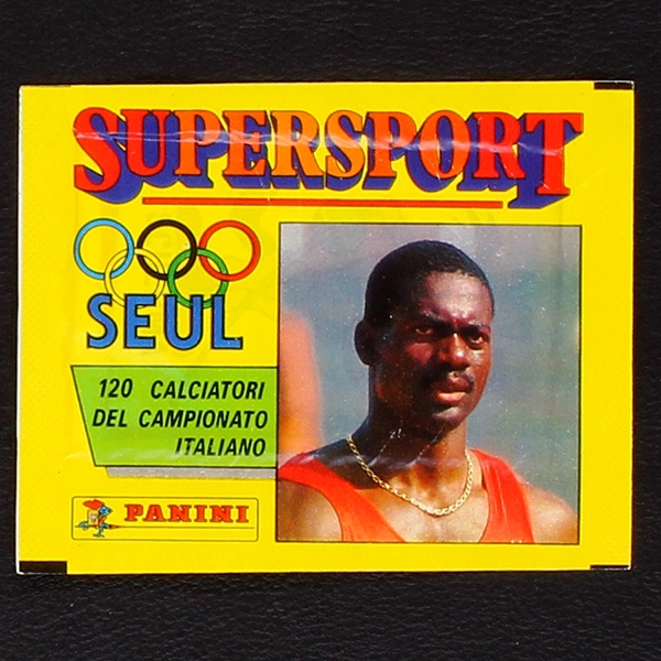 Supersport Seul 1988 Panini Sticker Tüte - Ben Johnson