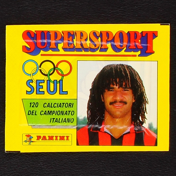 Supersport Seul 1988 Panini Sticker Tüte - Ruud Gullit