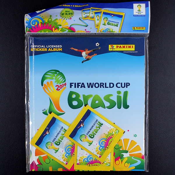 Brasil 2014 Panini Sticker Leeralbum - Hardcover Version