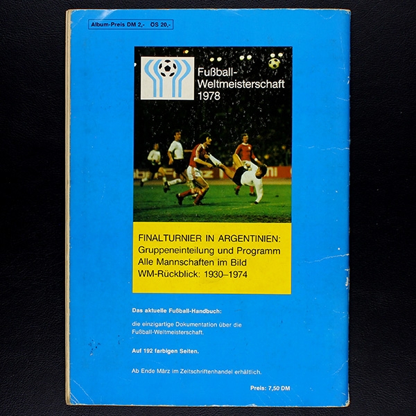 Argentina 78 Bergmann Sticker Album komplett