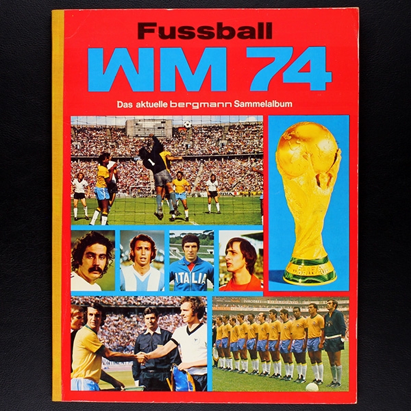 Fußball WM 74 Bergmann Album