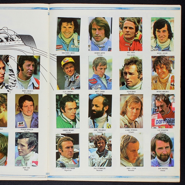 Auto 1977 Americana Sticker Album komplett