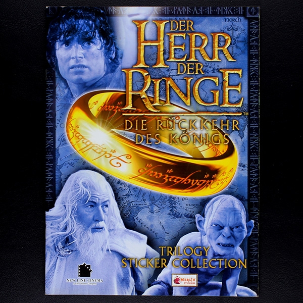Herr der Ringe 3 Merlin Sticker Album