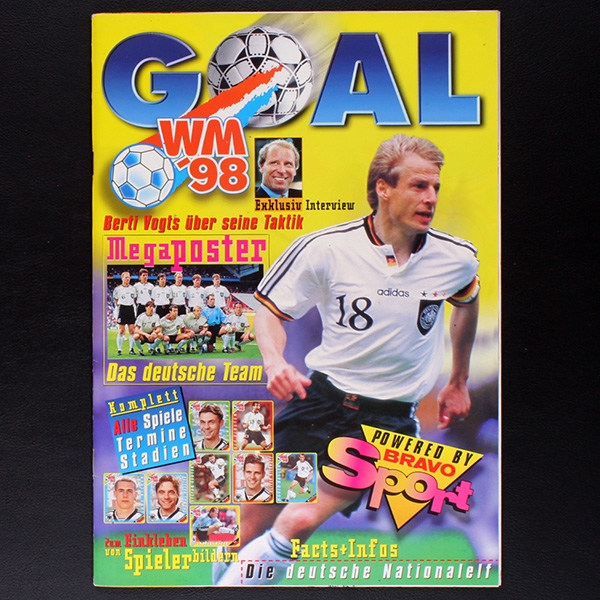 WM 98 Goal Ferrero Sticker Album